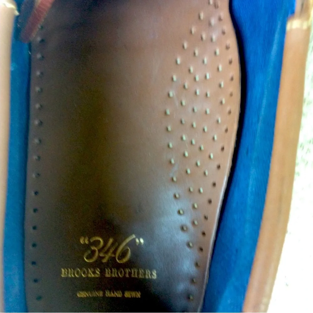 Brooks Brothers plaid shoes